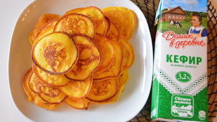 Рецепт тыквенных оладушек