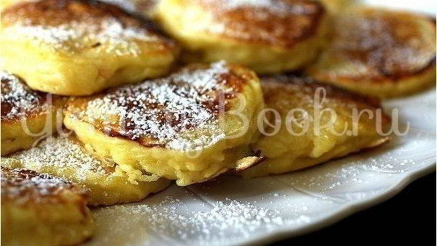 Рецепт яблочных оладий
