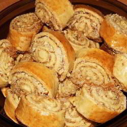 Рецепт Ореховых рулетов Кода