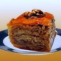 Рецепт Пахлавы из слоеного теста Вкусняшка