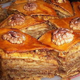 Рецепт Пахлавы с грецким орехом по-домашнему