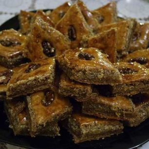 Рецепт Пахлавы с грецкими орехами и медом