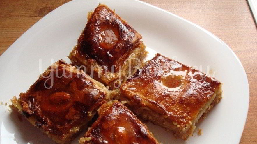 Рецепт пахлавы с миндалем