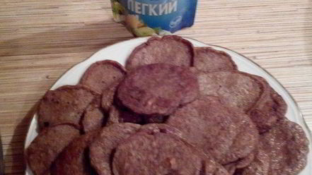 Рецепт печеночных слоек