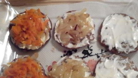 Рецепт печеночных слоек