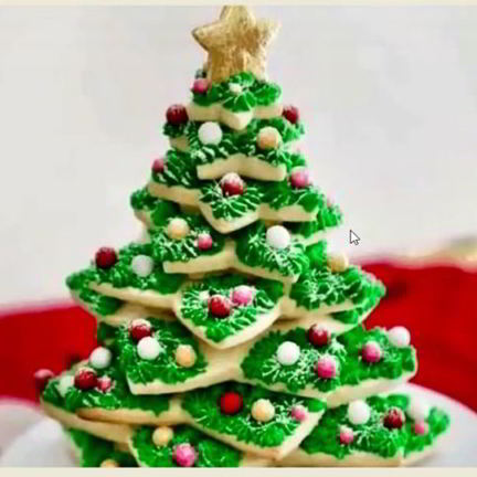 Рецепт Имбирной Новогодней Елочки из печенья