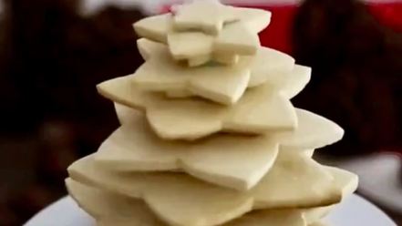 Рецепт имбирной новогодней елочки из печенья