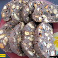 Рецепт Кондитерской колбаски из печенья