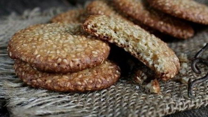 Рецепт кунжутного печенья