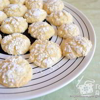 Лимонно-кокосовое печенье