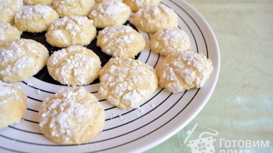 Рецепт лимонно-кокосового печенье