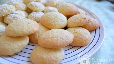 Рецепт лимонно-кокосового печенье