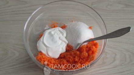 Рецепт морковного печенья с изюмом
