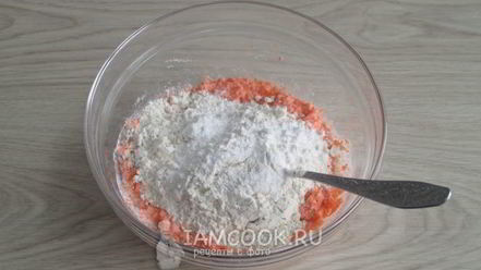 Рецепт морковного печенья с изюмом