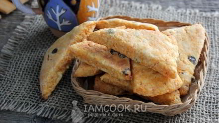 Рецепт морковного печенья с изюмом