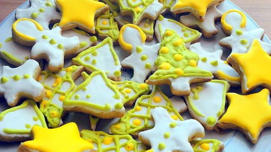 Рецепт новогоднего печенья фигурками