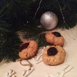 Рецепт Новогоднего печенья с арахисом
