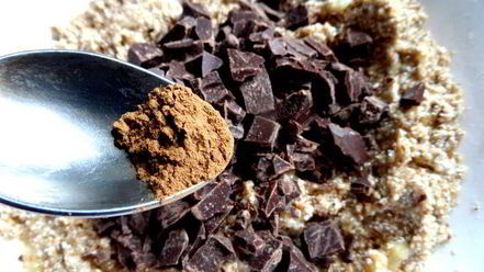 Рецепт овсяного печенья без муки и яиц