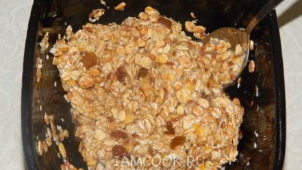 Рецепт овсяного печенья на сковороде