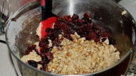 Рецепт овсяного печенья с грецкими орехами