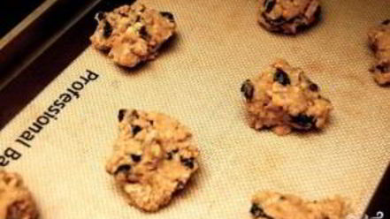 Рецепт овсяного печенья с грецкими орехами