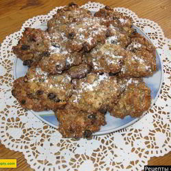 Рецепт Овсяного печенья с семечками и сухофруктами