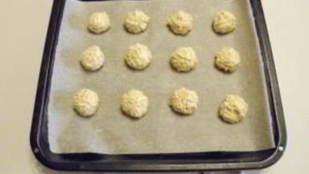 Рецепт овсяного печенья с творогом
