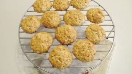Рецепт овсяного печенья с творогом