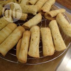 Рецепт Печенья Бисквитные трубочки