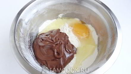 Рецепт печенья из шоколадной пасты nutella