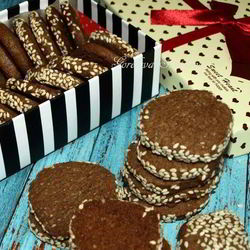 Рецепт Печенья Merry mocha cookies