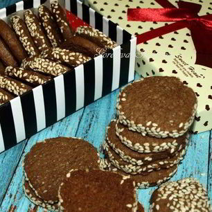 Рецепт Печенья Merry mocha cookies