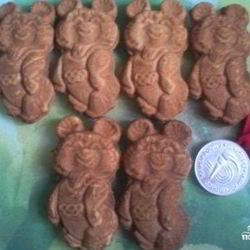 Рецепт Печенья Мишки олимпийские