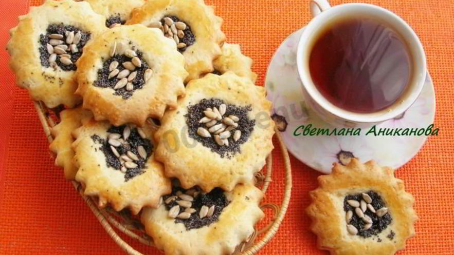 Рецепт печенья подсолнух