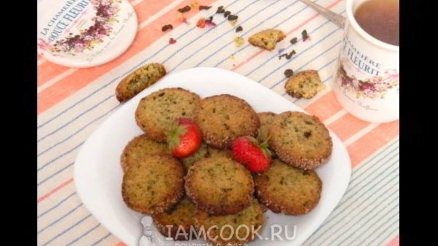 Рецепт печенья с чаем