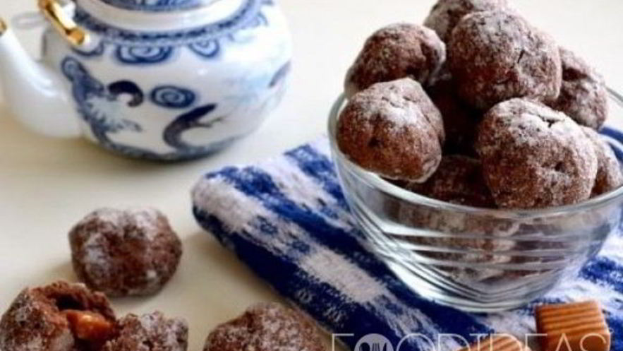 Рецепт печенья с карамелью