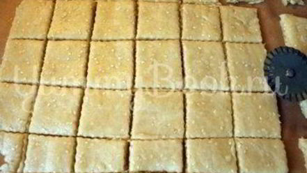 Рецепт печенья с кунжутом