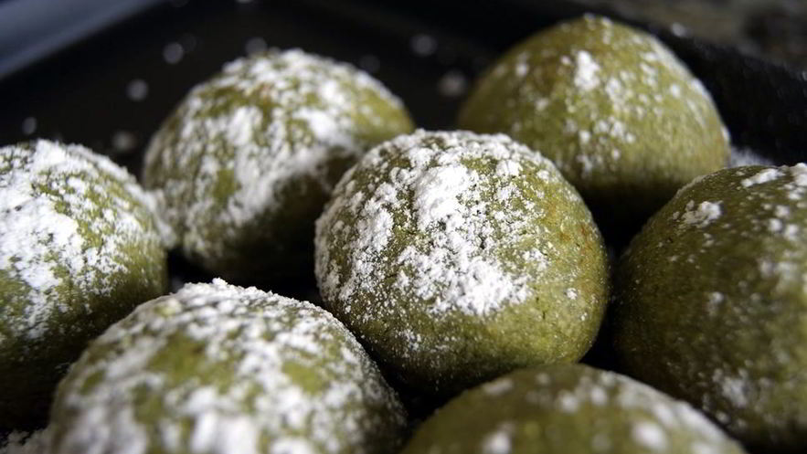 Рецепт печенья с зеленым чаем