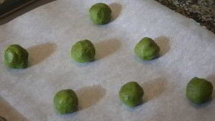 Рецепт печенья с зеленым чаем
