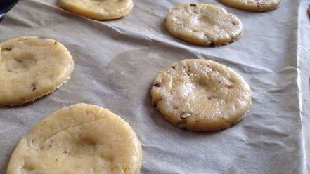 Рецепт печенья-сабле с клубникой летнее настроение