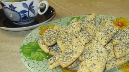 Рецепт печенья тающего во рту песочное с майонезом