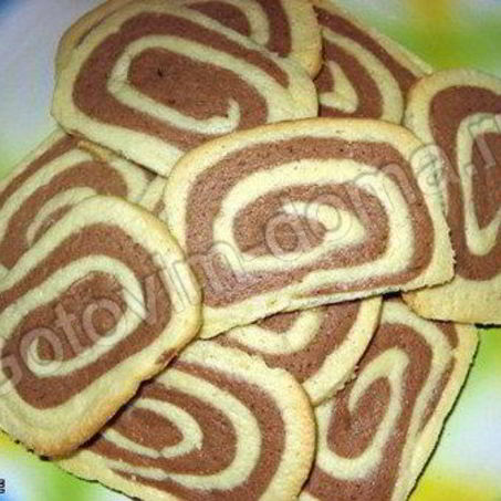 Рецепт Печенья Зебра