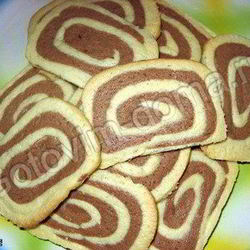 Рецепт Печенья Зебра