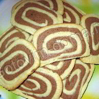 Рецепт Печенья Зебра