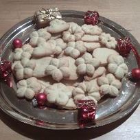 Песочное фигурное печенье