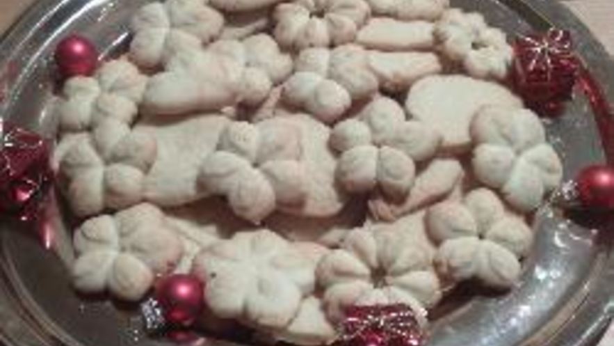 Рецепт песочного фигурного печенья