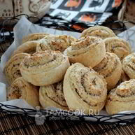 Рецепт Постного печенья с орехами