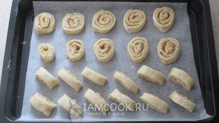 Рецепт постного печенья с орехами