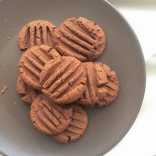 Рецепт Шоколадна-каштанового печенье