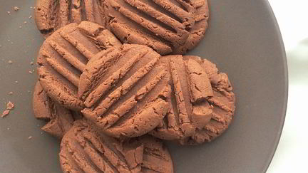 Рецепт Шоколадна-каштанового печенье